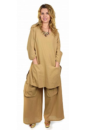 Women 2 Piece Cotton Gauze Lag ...